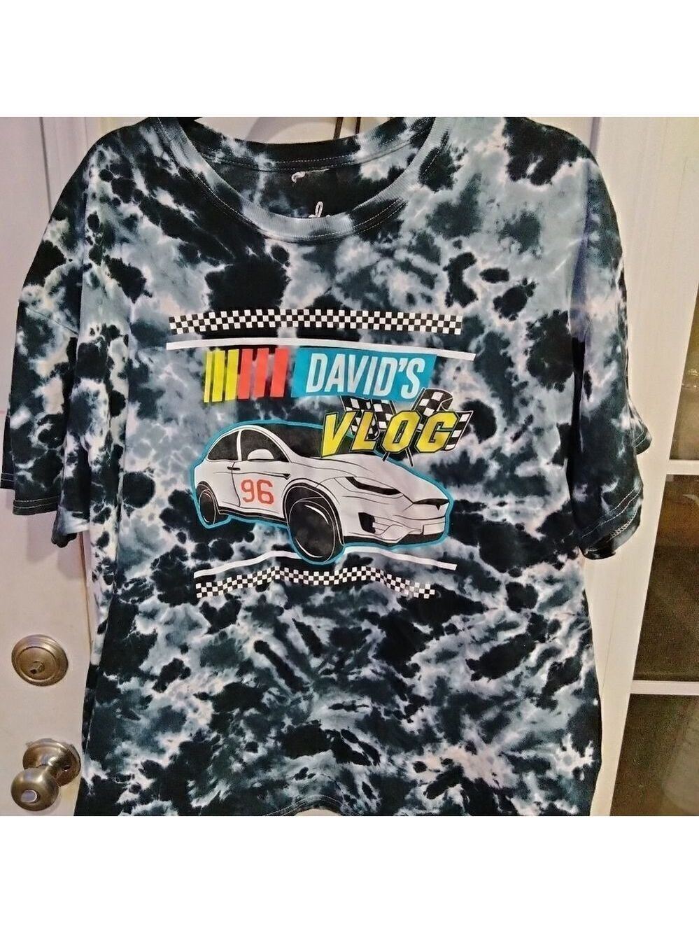 David Dobrik “David’s Vlog” Tesla shirt